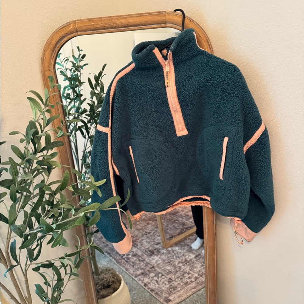 Free People Mountain High 1/2 Zip Fleece